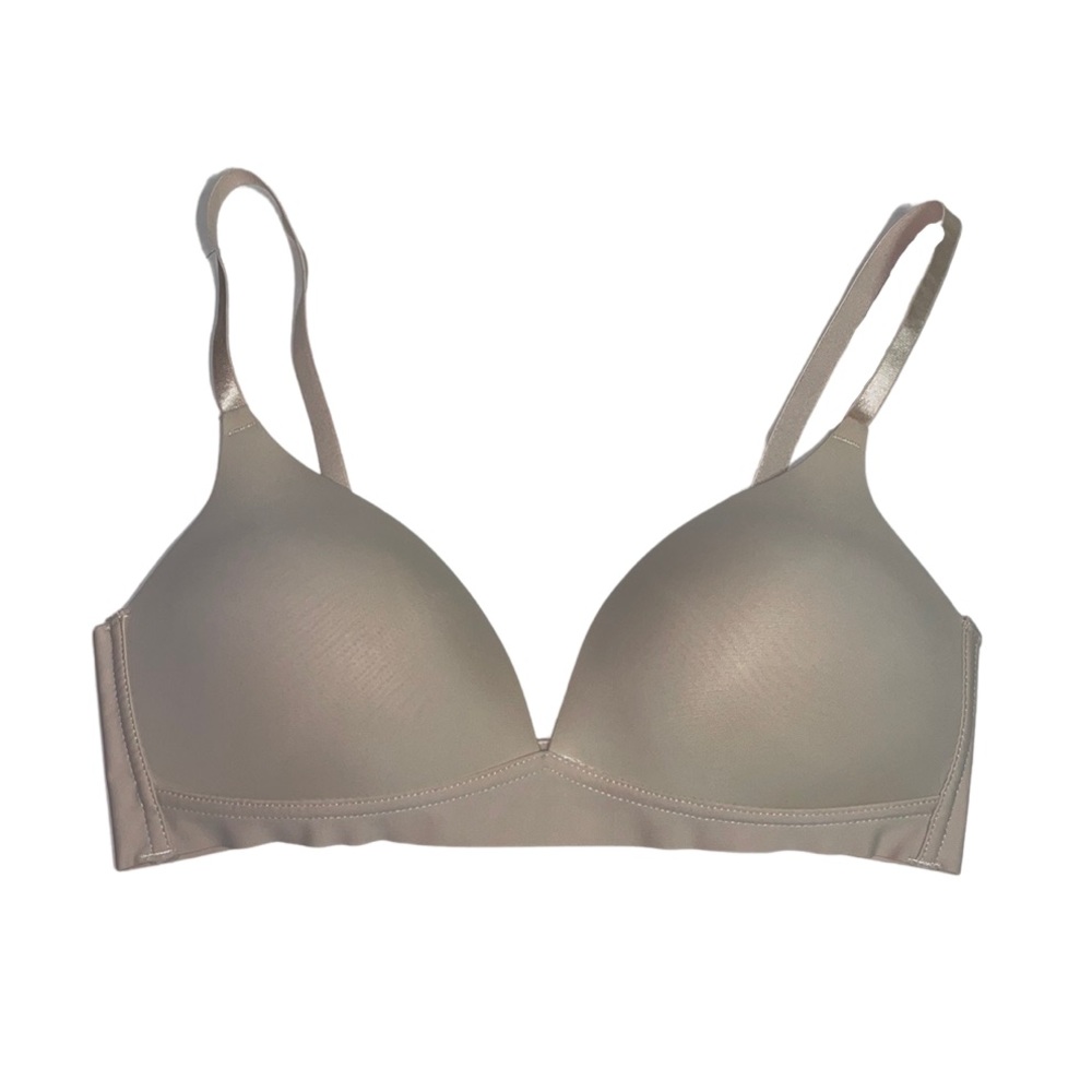 NWOT Strm Line Intimates Wireless Bra - Light Baby Pink - Size 36C